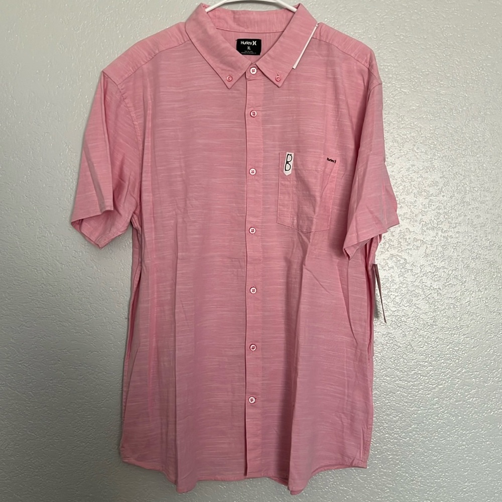 Hurley Men’s Button Up Shirt XL